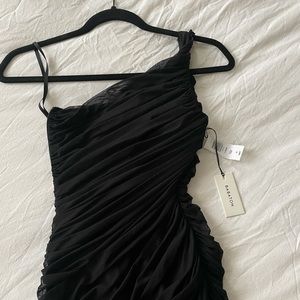 Aritzia ten by babaton luxor dress black